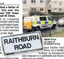 The Raithburn Road Murder