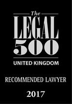 UK recommended lawyer 2017